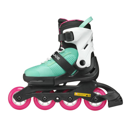Дитячі ролики Rollerblade Microblade XT Black/Sea green