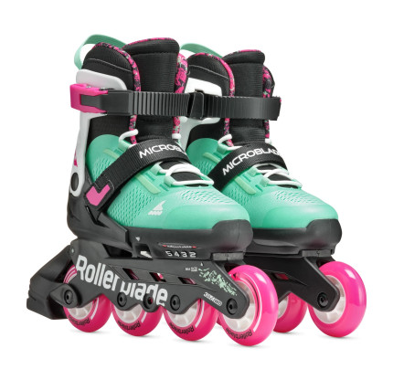Дитячі ролики Rollerblade Microblade XT Black/Sea green