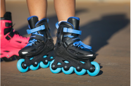 Как снять тормоз с роликов Rollerblade?