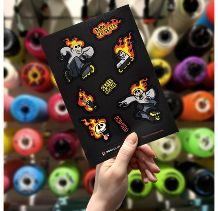 Стікерпак для шолома Bones