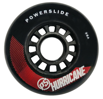 Колеса Powerslide Hurricane Black 80mm 8шт