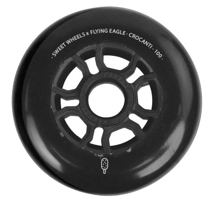 Колеса Flying Eagle Crocanti Black 100mm\88A  (6 шт)