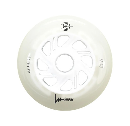 Колеса FRskates Luminous White\Green Glow 125 mm  (6шт)