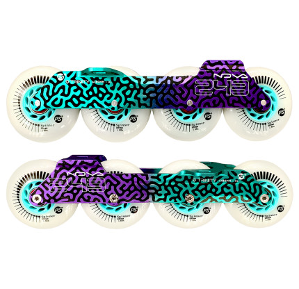 Рама Powerslide Next Multicolor SET 4/80mm 