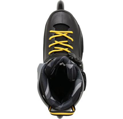 Ролики Rollerblade RB 110 Black\Saffron Yellow
