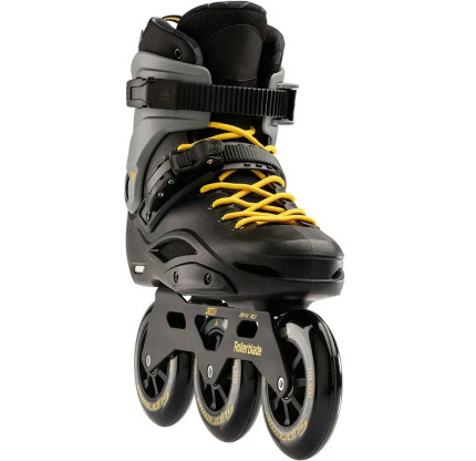 Ролики Rollerblade RB 110 Black\Saffron Yellow