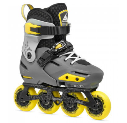  Дитячі ролики Rollerblade Apex Charcoal Yellow