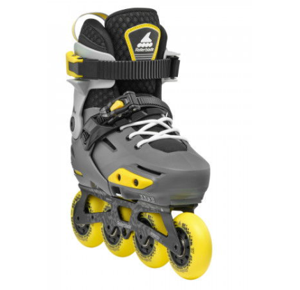  Дитячі ролики Rollerblade Apex Charcoal Yellow