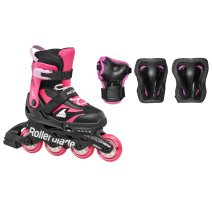 Дитячі ролики Rollerblade Microblade Combo Black/Pink Дитячі ролики Rollerblade Microblade Combo Black/Pink