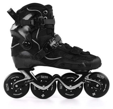Ролики MICRO Delta FORCE2 Black