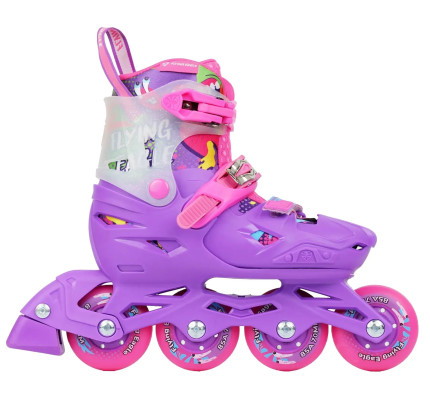 Дитячі ролики Flying Eagle S3 Pink