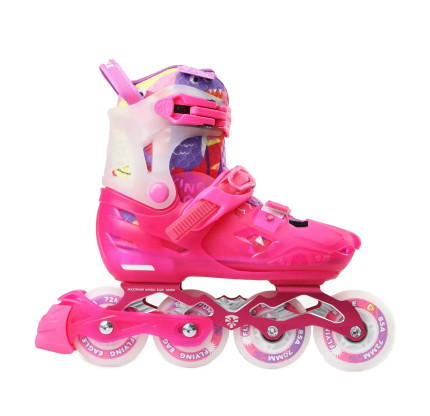 Дитячі ролики Flying Eagle L8 Lumafly Pink