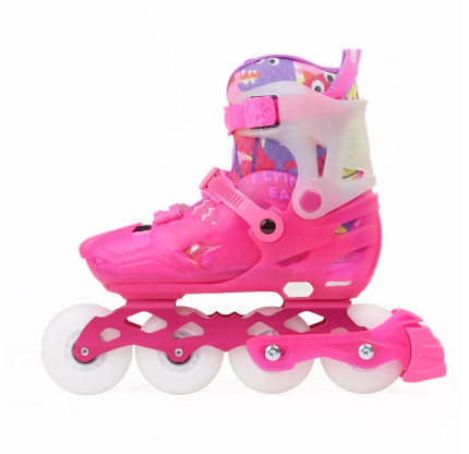 Дитячі ролики Flying Eagle L8 Lumafly Pink