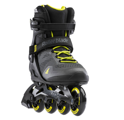 Ролики Rollerblade Macroblade 80 Nero/Lime