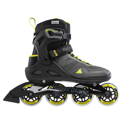 Ролики Rollerblade Macroblade 80 Nero/Lime