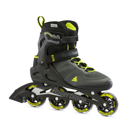 Ролики Rollerblade Macroblade 80 Nero/Lime