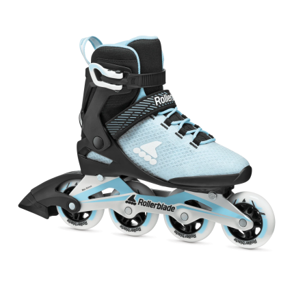 Жіночі ролики Rollerblade Macroblade 80 W Powder Blue-Black