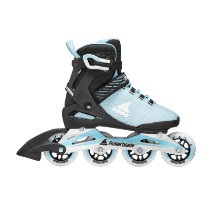 Жіночі ролики Rollerblade Macroblade 80 W Powder Blue-Black
