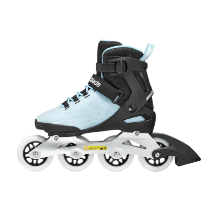 Жіночі ролики Rollerblade Macroblade 80 W Powder Blue-Black