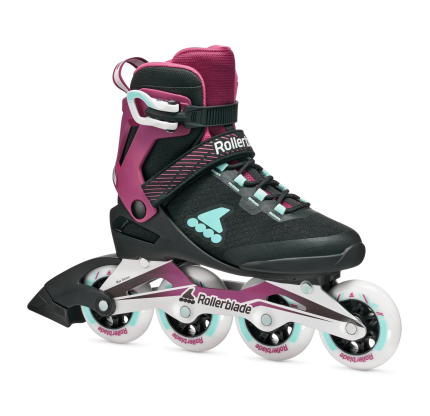  Жіночі ролики Rollerblade Macroblade 84 W Black-Burgundy