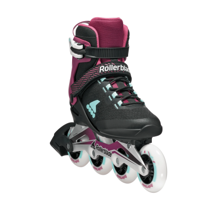  Жіночі ролики Rollerblade Macroblade 84 W Black-Burgundy