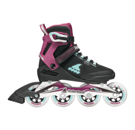  Жіночі ролики Rollerblade Macroblade 84 W Black-Burgundy