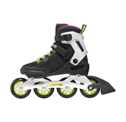 Жіночі ролики Rollerblade Macroblade 80 W  Black-Dark Fuchsia 