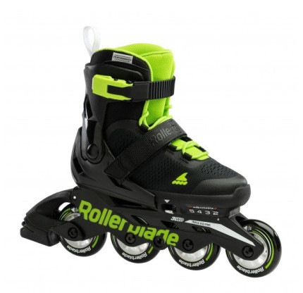Дитячі ролики Rollerblade Microblade Black/Green