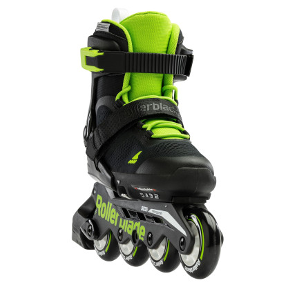 Дитячі ролики Rollerblade Microblade Black/Green