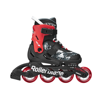  Дитячі ролики Rollerblade Microblade SL Black/Red