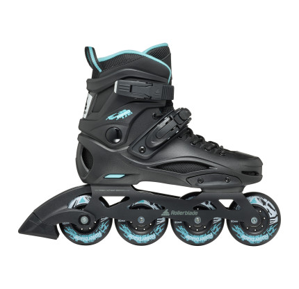 Ролики Rollerblade RB 80 W Black/Light blue