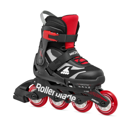 Дитячі ролики Rollerblade Microblade Combo Black/Red