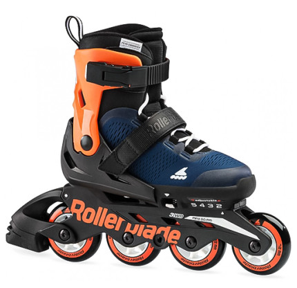 Дитячі ролики Rollerblade Microblade Blue/Orange 2021