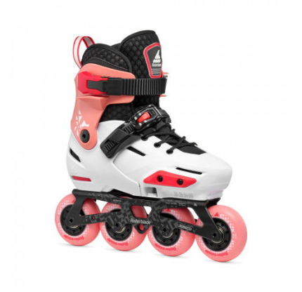 Дитячі ролики Rollerblade Apex Platinum/Coral