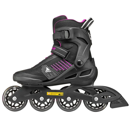 Жіночі ролики Rollerblade Zetrablade W Black-Pink