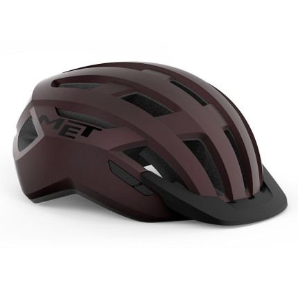 Шолом Met Allroad Burgundy Matt