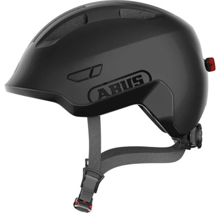 Дитячий шолом ABUS SMILEY 3.0 ACE LED Velvet Black