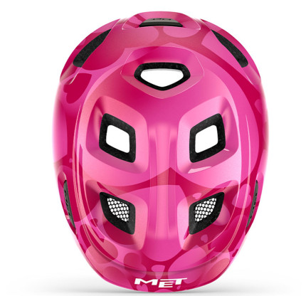 Дитячий шолом MET Hooray Pink Hearts