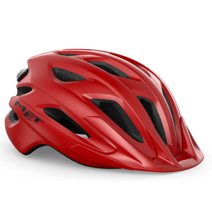 Шолом MET Crossover NEW Red Glossy