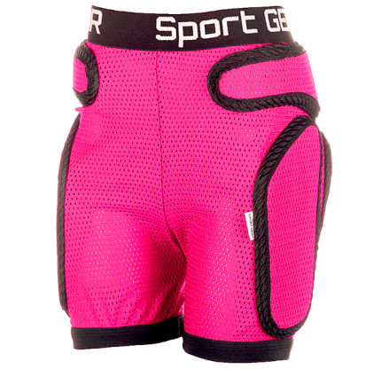 Дитячі захисні шорти Sport Gear Pink