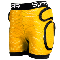 Дитячі захисні шорти Sport Gear yellow