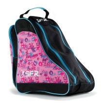 Сумка для роликов SFR Ice & Skate pink graffiti