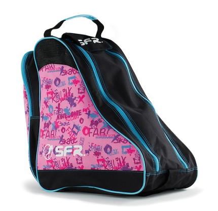 Сумка для роликов SFR Ice & Skate pink graffiti
