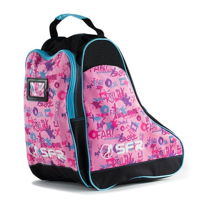 Сумка для роликов SFR Ice & Skate pink graffiti