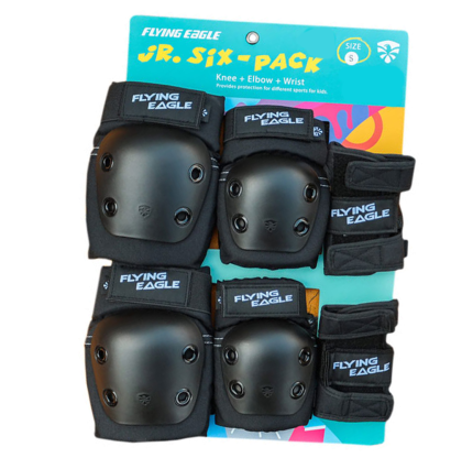 Дитячий захист Flying Eagle Valiant JR Black 