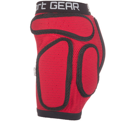 Дитячі захисні шорти Recruit Pro Jr Red