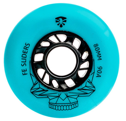 Колеса для слайдов Flying Eagle Sliders Blue 80mm/90A (4шт)