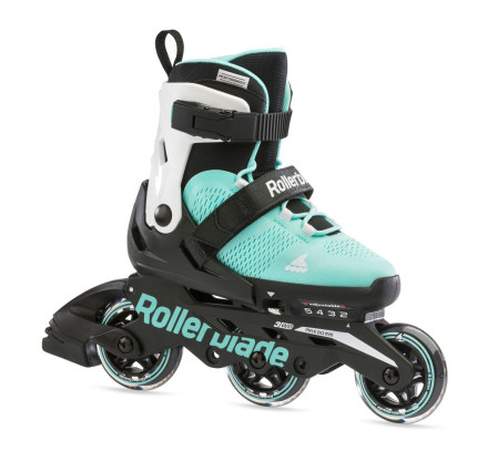 Дитячі ролики Rollerblade Microblade 3WD G Aqua/White