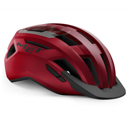 Шолом Met Allroad Red Black 2021