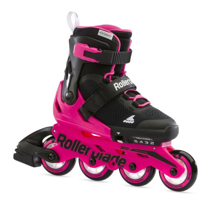 Дитячі ролики Rollerblade Microblade Black/Neon Pink
